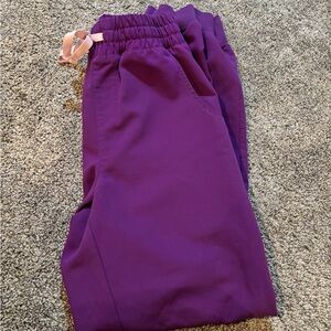 FIGS SIZE XS HIGH WAISTED JOGGERS